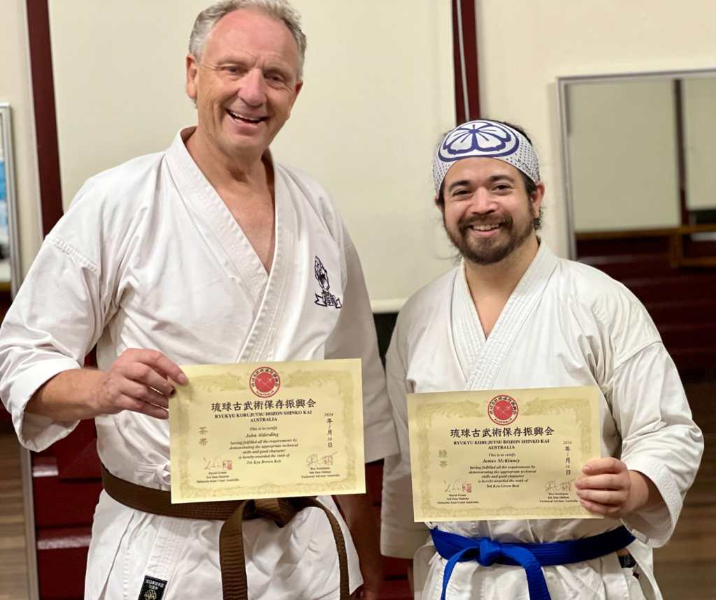 John Alderding Sensei and Dr. Mac